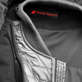 Мужская куртка две в одной Audi Sport 2 in 1 Jacket, Mens, black, артикул 3132002002