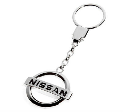 Брелок Nissan Logo Keychain, Metall, Silver