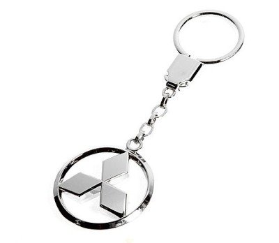 Брелок Mitsubishi Logo Keychain, Metall, Silver