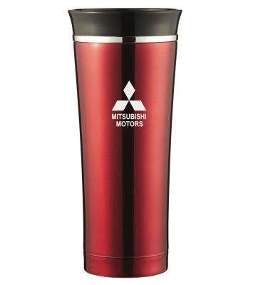 Термокружка Mitsubishi Thermo Mug, Red/Black, 0.42l