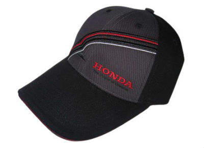 Бейсболка Honda Baseball Cap, Black/Grey/Red