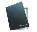 Кожаное портмоне Volvo Leather Purse, Dark Blue/Grey, артикул FKW2000V