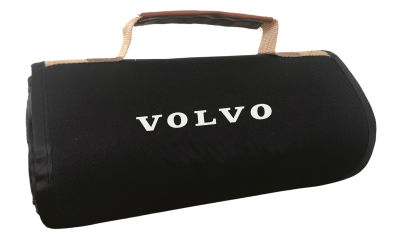 Плед для пикника Volvo Travel Plaid, Black/Grey