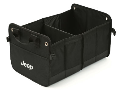 Складной органайзер в багажник Jeep Foldable Storage Box, Black