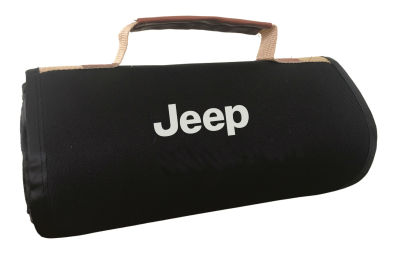 Плед для пикника Jeep Travel Plaid, Black/Grey
