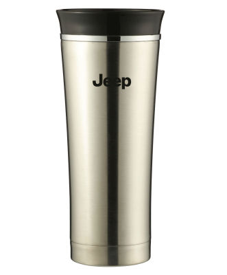 Термокружка Jeep Thermo Mug, Silver/Black, 420 ml