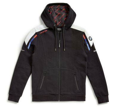 Куртка унисекс BMW Motorrad Motorsport Hooded Jacket, Unisex, Black/Blue/White/Red