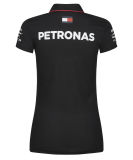 Женская рубашка-поло Mercedes-AMG Petronas Team Polo Shirt Ladies, 2020 Season, Black, артикул B67997031
