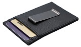 Кожаный футляр для кредитных карт Mercedes-AMG Credit Card Case with Money Clip, артикул B66958987