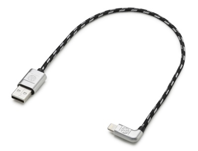Оригинальный кабель Volkswagen USB A - Apple Lightning, 30 cm.