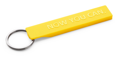 Брелок Volkswagen Keyring ID. Now You Can, Yellow