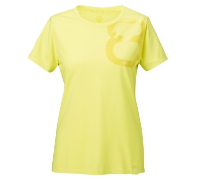 Женская футболка Volkswagen Golf 8 T-Shirt, Ladies, Yellow