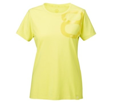 Женская футболка Volkswagen Golf 8 T-Shirt, Ladies, Yellow