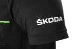 Мужская футболка Skoda Men's T-shirt Motorsport R5, Black, артикул 000084200BL041