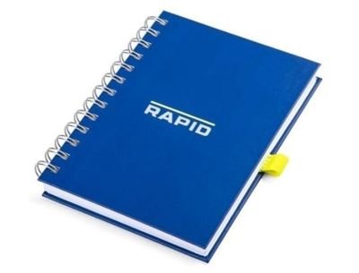 Блокнот Skoda Rapid Notepad, Blue