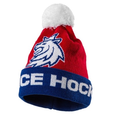 Вязаная зимняя шапка Skoda Knitted Bobble Hat Hockey, Unisex