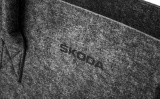 Сумка-шоппер Skoda Shopping Basket Felt, Grey, артикул 000087317BP