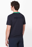 Мужская футболка Porsche T-shirt, Men's, Martini Racing Collection, Dark Blue, артикул WAP55100S0LMRH