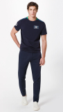 Мужская футболка Porsche T-shirt, Men's, Martini Racing Collection, Dark Blue, артикул WAP55100S0LMRH