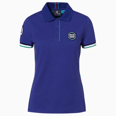Женское поло Porsche Polo-Shirt, Women, Martini Racing Collection, Blue