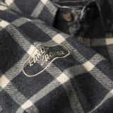 Мужская фланелевая рубашка Land Rover Men's Heritage Flannel Shirt, артикул LFSM948GYF