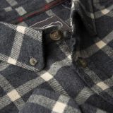 Мужская фланелевая рубашка Land Rover Men's Heritage Flannel Shirt, артикул LFSM948GYF