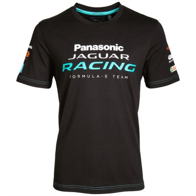 Футболка унисекс Jaguar Panasonic Racing Unisex T-shirt 2020, Black