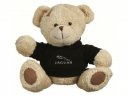 Мягкая игрушка медвежонок Jaguar Plush Toy Teddy Bear, Beige/Black