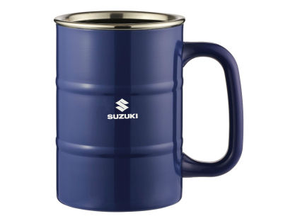 Металлическая кружка Suzuki Cup, Barrel Style, Blue