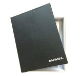 Кожаное портмоне Haval Leather Purse, Dark Blue/Grey, артикул FKW2000HL