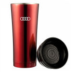 Термокружка Audi Rings Thermo Mug, Red/Black, 0.42l, артикул FKCP5017AIR
