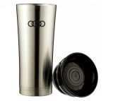 Термокружка Audi Rings Thermo Mug, Silver/Black, 420 ml, артикул FKCP5017AIS