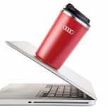 Термокружка Audi Rings Thermo Mug, Fix Mode, Red, 0.35l, артикул FKFFX365AIR