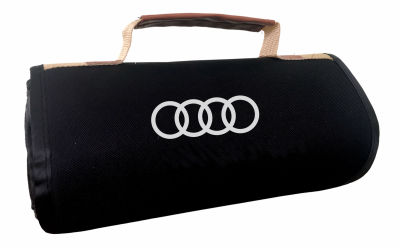 Плед для пикника Audi Travel Plaid, Black/Grey