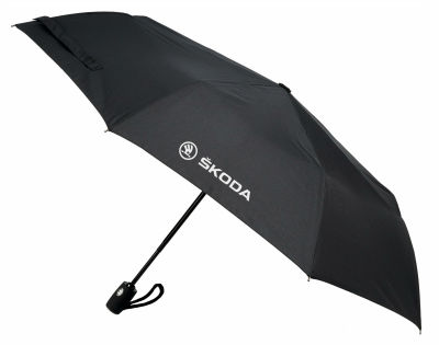 Автоматический складной зонт Skoda Pocket Umbrella, Black