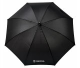 Зонт-трость Skoda Stick Umbrella, 140D, Black, артикул FK170228SK