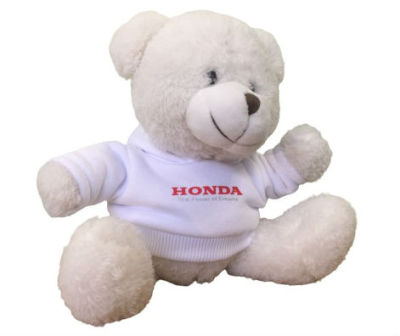 Плюшевый медведь Honda Plush Toy Bear, White