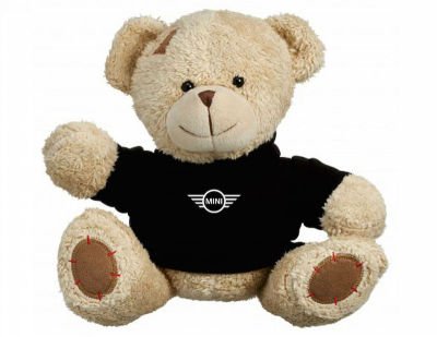 Плюшевый медведь MINI Plush Toy Bear, Beige/Black
