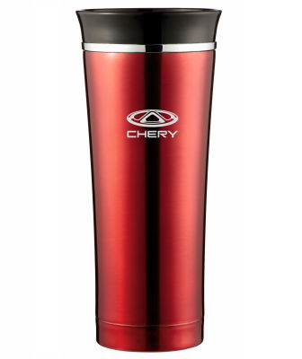 Термокружка Chery Thermo Mug, Red/Black, 0.42l