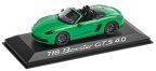 Модель автомобиля Porsche 718 Boxster GTS 4.0 (982), Phython Green, Scale 1:43