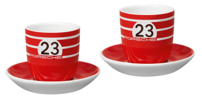 Набор из двух чашек для эспрессо Porsche Collector’s Espresso Duo Edition No. 3, Limited Edition, 917 Salzburg Collection