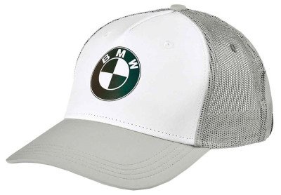 Женская бейсболка BMW Motorrad Cap Crew, Ladies, White/Grey