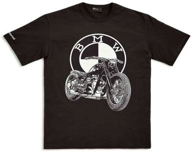 Мужская футболка BMW Motorrad T-shirt, Dealershirt, Mens, Black