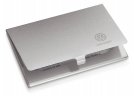 Алюминиевый футляр для визитных карточек Volkswagen Business Card Case, Aluminium, Silver