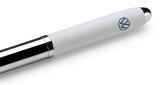 Шариковая ручка Volkswagen Ballpoint Metal Pen, Senator, White, артикул 000087703MQ