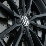 Динамические крышки ступицы колеса Volkswagen New Logo, набор из 4-х штук, артикул 000071213D