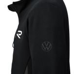 Мужская толстовка Volkswagen Sweat Jacket, R Collection, Men's, Black, артикул 5H6084002A