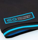Женская рубашка-поло Mercedes Women's Polo Shirt, EQ Collection, Black/Blue, артикул B66958875