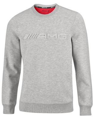 Джемпер унисекс Mercedes-AMG Sweatshirt, 3D-logo, Unisex, Grey
