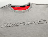 Джемпер унисекс Mercedes-AMG Sweatshirt, 3D-logo, Unisex, Grey, артикул B66958933